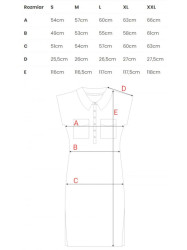 B222 Safari dress with flap pockets - red