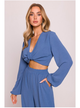 M861 Džinsai ir trumpa palaidinė su raišteliais - jeans