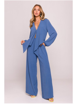 M861 Džinsai ir trumpa palaidinė su raišteliais - jeans