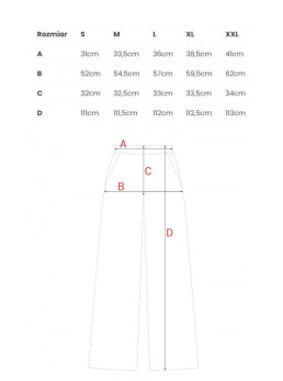 M862 Plačios kelnės - juoda