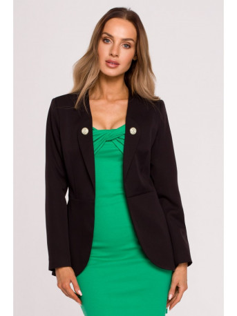 M665 Tailcoat blazer - black