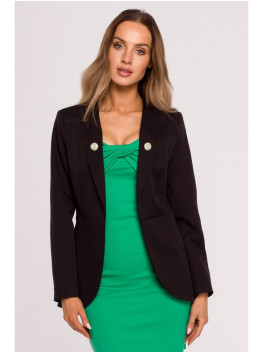 M665 Tailcoat blazer - black