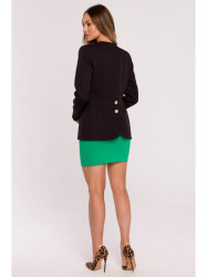 M665 Švarkas su fraku - juodas