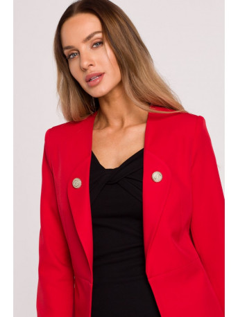 M665 Tailcoat blazer - red