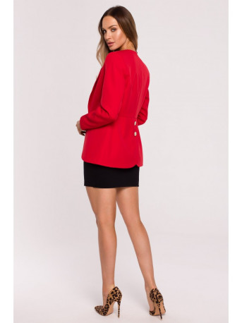 M665 Tailcoat blazer - red