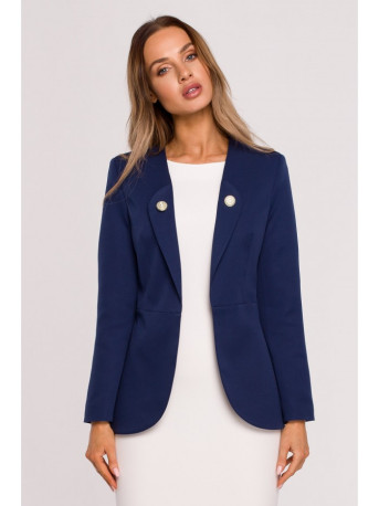 M665 Tailcoat blazer - navy blue