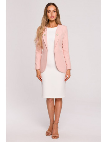 M665 Tailcoat blazer - powder