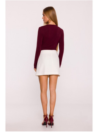 M854 Mini sijonas - kreminė