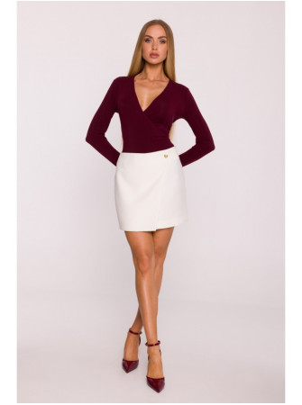 M854 Mini sijonas - kreminė