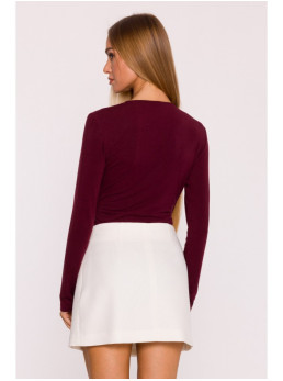 M854 Mini sijonas - kreminė