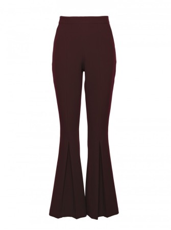 M874 Plačios kelnės - ruda