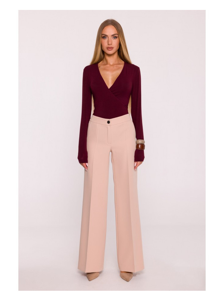 M875 Plačios kelnės - smėlio