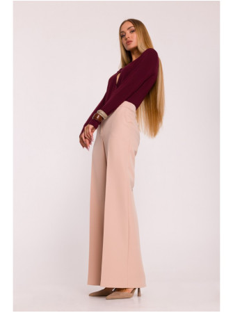 M875 Plačios kelnės - smėlio