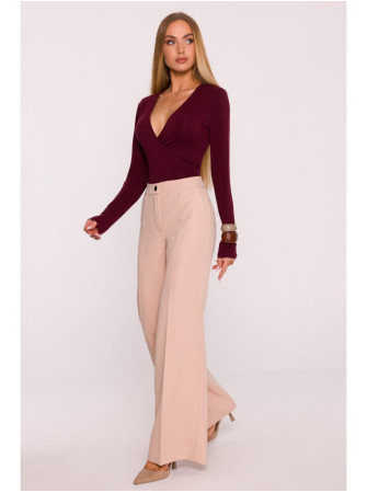 M875 Plačios kelnės - smėlio