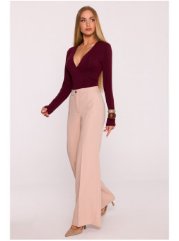 M875 Plačios kelnės - smėlio