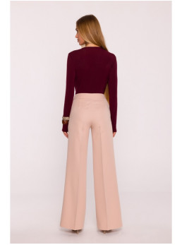 M875 Plačios kelnės - smėlio