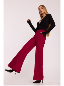 M875 Plačios kelnės - kaštoninė