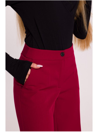 M875 Plačios kelnės - kaštoninė