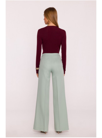 M875 Plačios kelnės - mėtinė