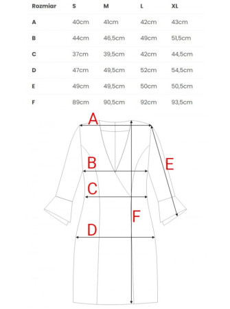 M876 Suknelė plačiais rankogaliais - mėtinė