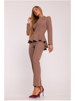 M878 Pepulm stiliaus kombinezonas - mocca