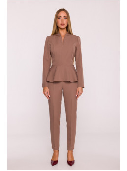 M878 Pepulm stiliaus kombinezonas - mocca