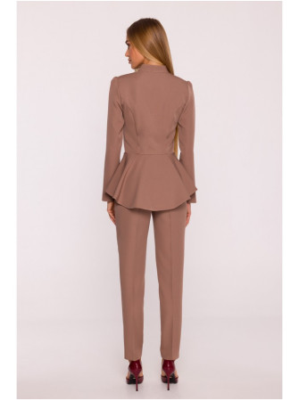 M878 Pepulm stiliaus kombinezonas - mocca