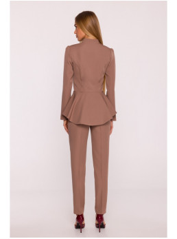 M878 Pepulm stiliaus kombinezonas - mocca