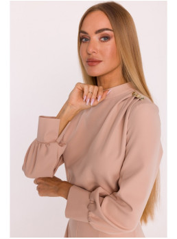 M879 Kombinezonas paaukštintu kaklu - smėlio