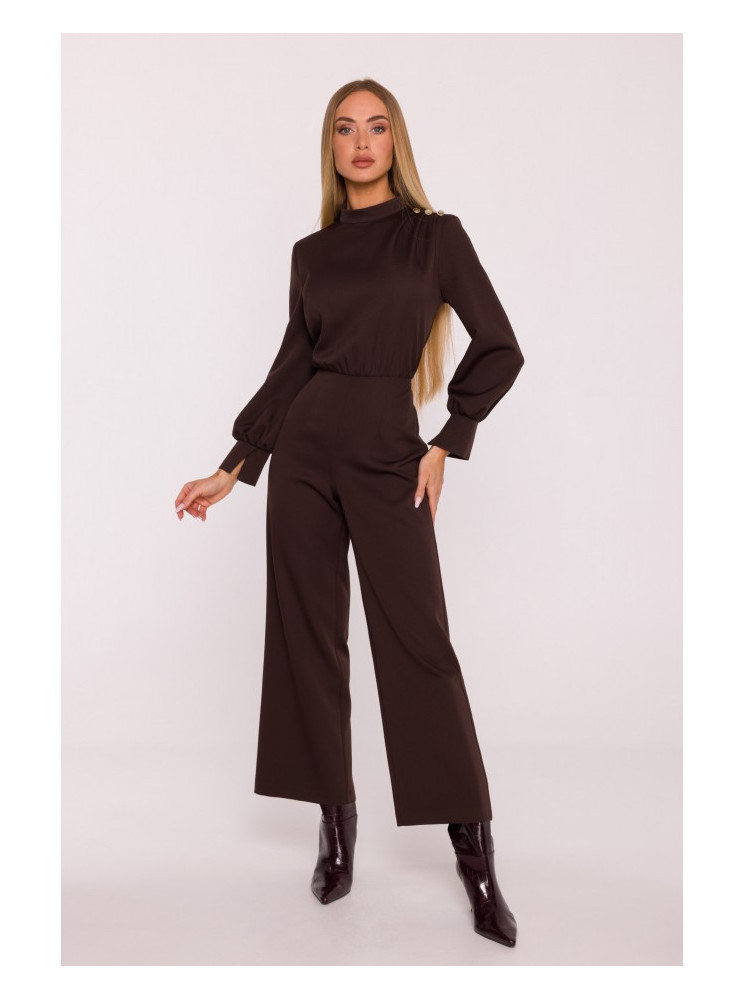 M879 Kombinezonas aukštu kaklu - ruda