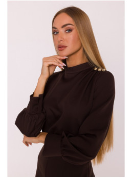 M879 Kombinezonas aukštu kaklu - ruda