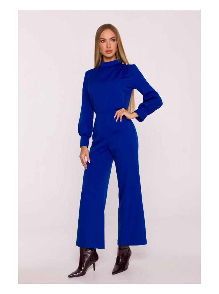 M879 Kombinezonas paaukštintu kaklu - karališka mėlyna