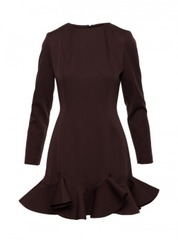 M880 Sukurknelės su raukiniais - ruda