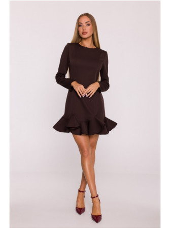 M880 Sukurknelės su raukiniais - ruda