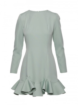 M880 Sukarpyto krašto suknelė - mėtinė