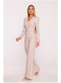 M883 Džinsinio stiliaus kombinezonas - smėlio