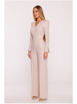 M883 Džinsinio stiliaus kombinezonas - smėlio