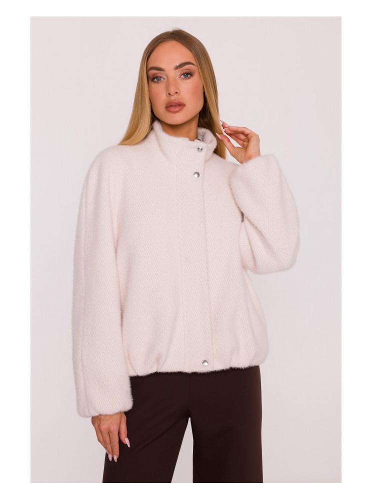 M885 Paltinio audinio švarkas - smėlio