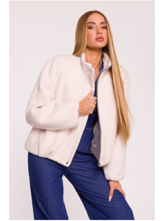 M885 Paltinio audinio švarkas - smėlio