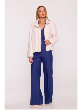 M885 Paltinio audinio švarkas - smėlio