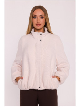 M885 Paltinio audinio švarkas - smėlio