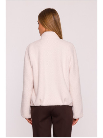 M885 Paltinio audinio švarkas - smėlio