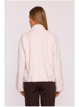 M885 Paltinio audinio švarkas - smėlio