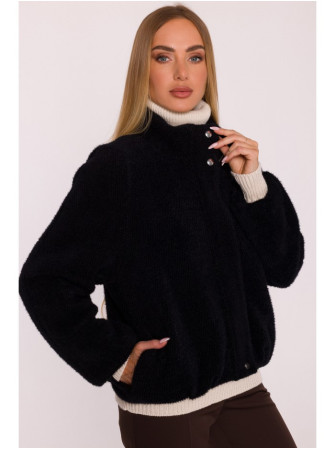 M885 Paltinis švarkas - juoda