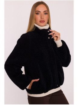 M885 Paltinis švarkas - juoda