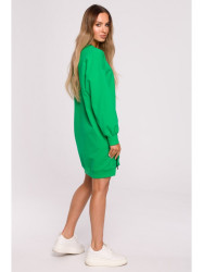 M676 Pullover tunic with zippers - green