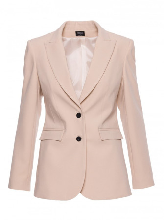 S417 Smėlio spalvos švarkas - smėlio