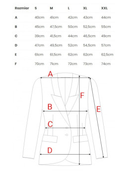 S417 Prigludęs švarkas - chaki