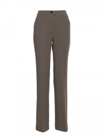 S418 Chaki spalvos klasikinio kirpimo kelnės - chaki