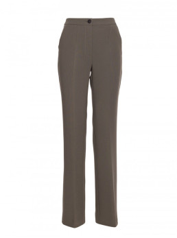 S418 Chaki spalvos klasikinio kirpimo kelnės - chaki